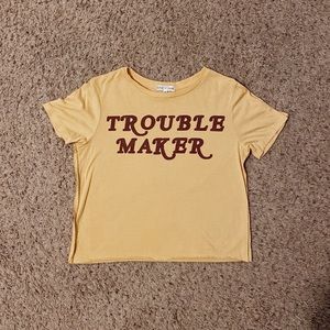 cropped graphic t-shirt